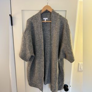 Leith gray marled oversize sweater in size small